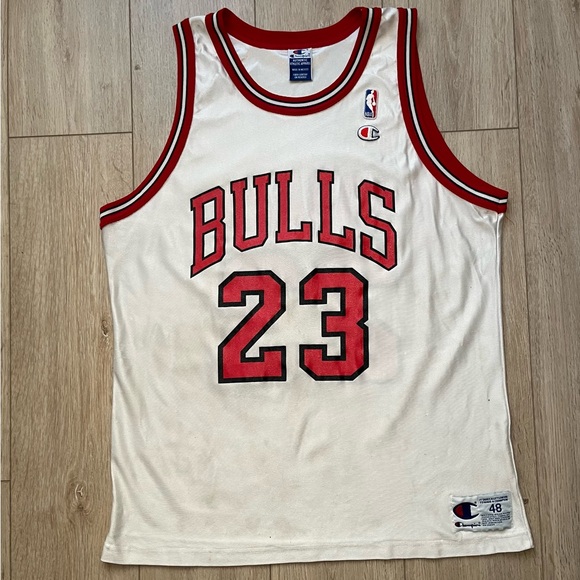 90’s Champion Chicago Bulls Jersey, Michael Jordan - Picture 4 of 9